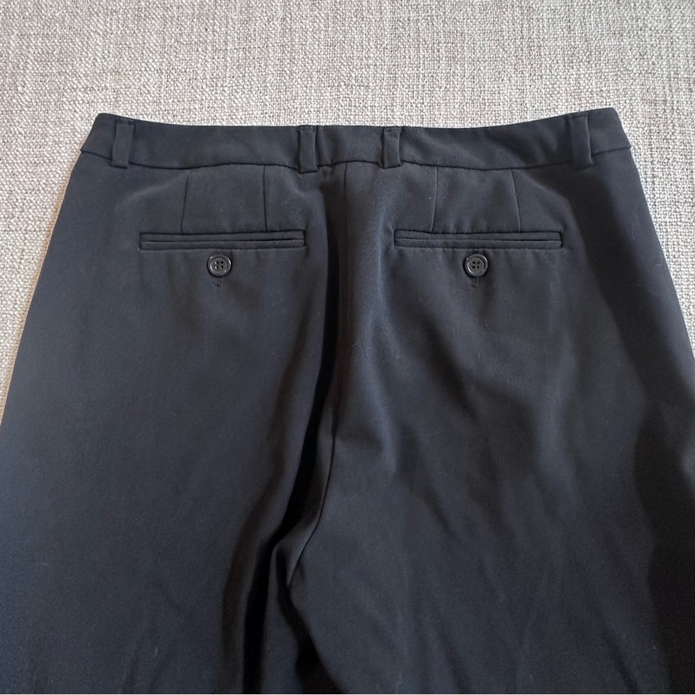 ELLEN TRACY Black Dress Pants Trousers Suit Separate Office Professional Wmns 2 - Picture 6 of 13